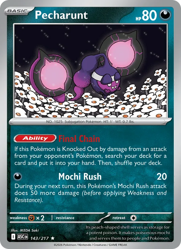 Pecharunt, Ascended Heroes 143/217
