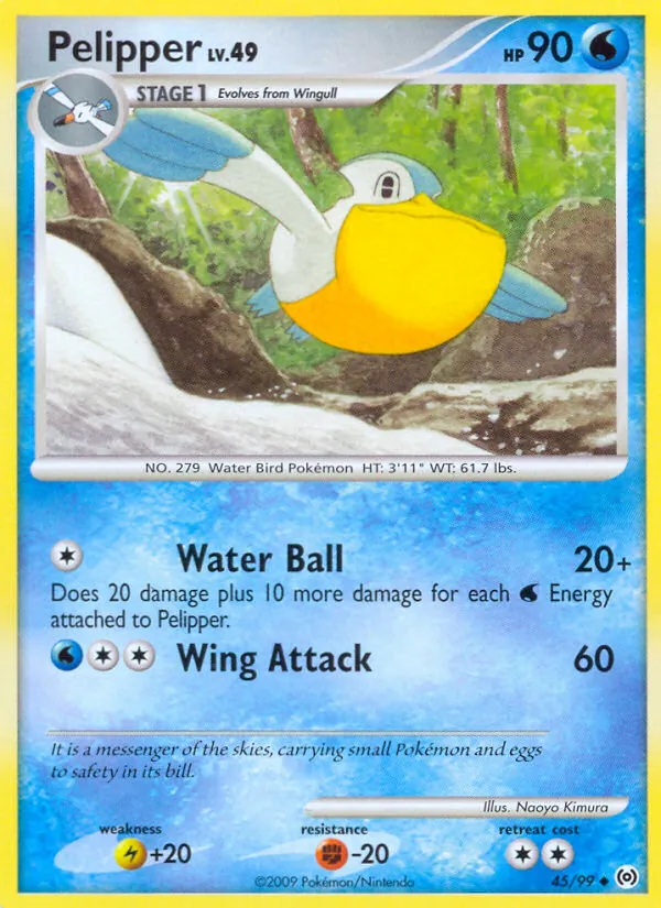 Pelipper, Arceus 045/099
