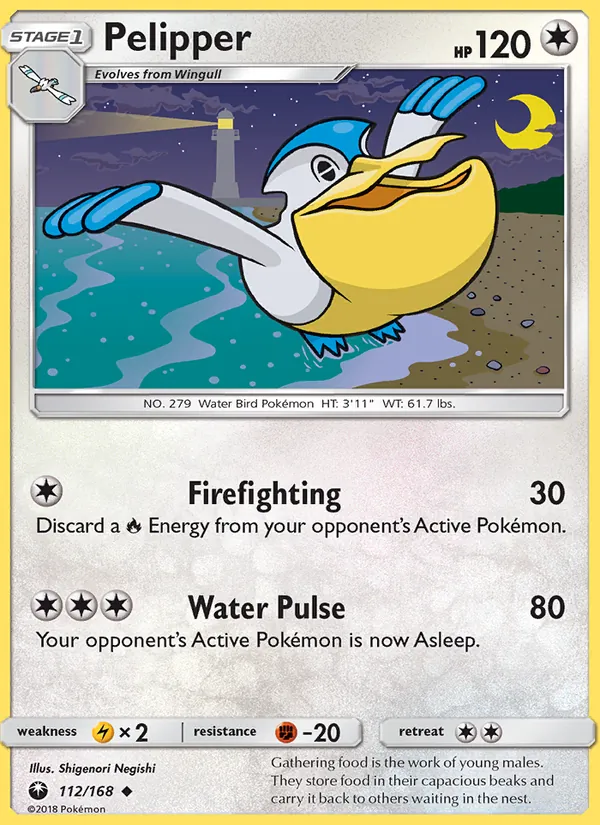 Pelipper, Celestial Storm 112/168