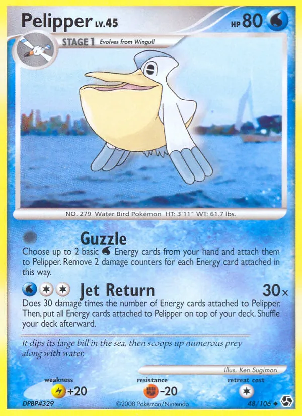 Pelipper, Great Encounters 048/106