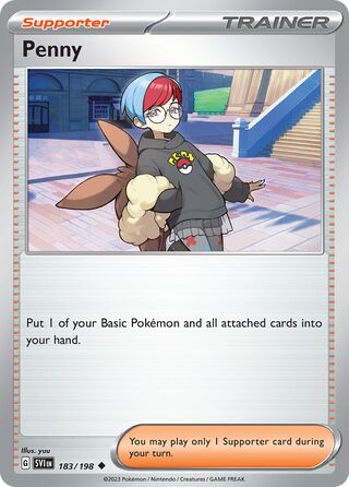 Penny, Play! Pokémon Prize Pack Series Four 183/198