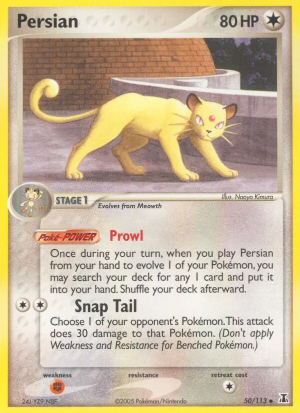 Persian, Delta Species 050/113