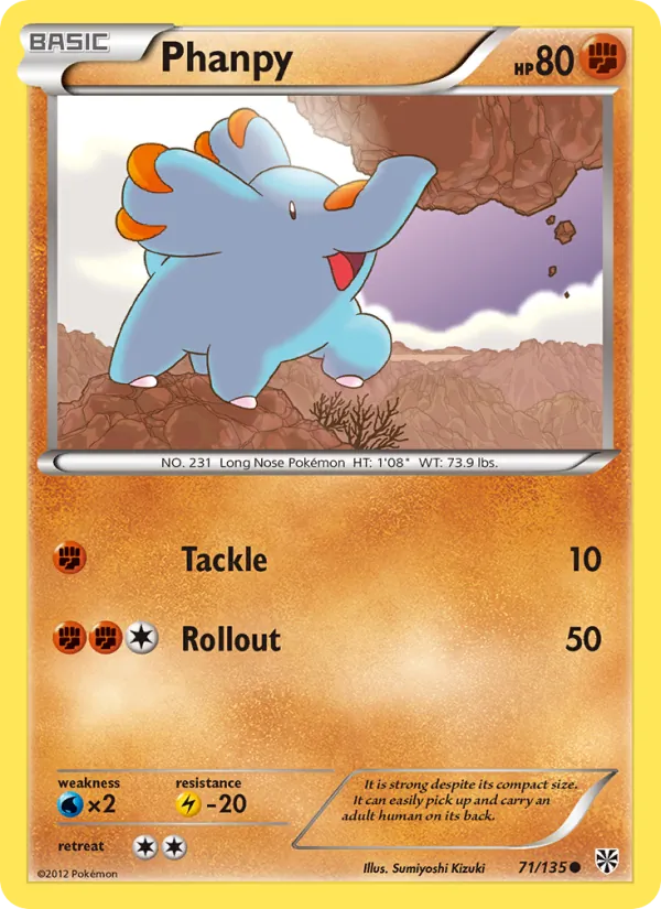 Phanpy, Plasma Storm 071/135