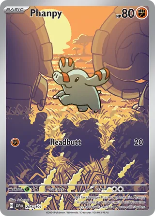 Phanpy, Surging Sparks 205/191