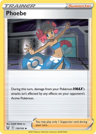 Phoebe, Play! Pokémon Prize Pack Series One 130/163