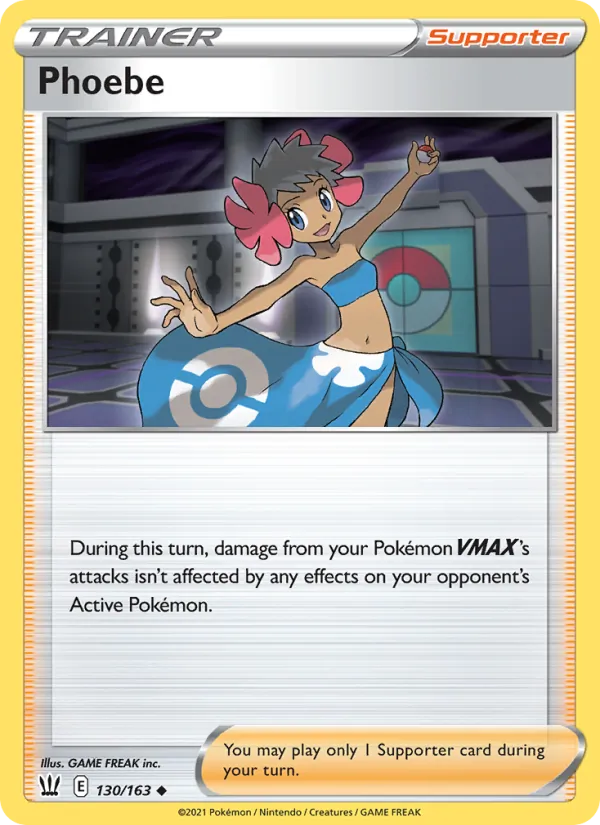 Phoebe, Battle Styles 130/163