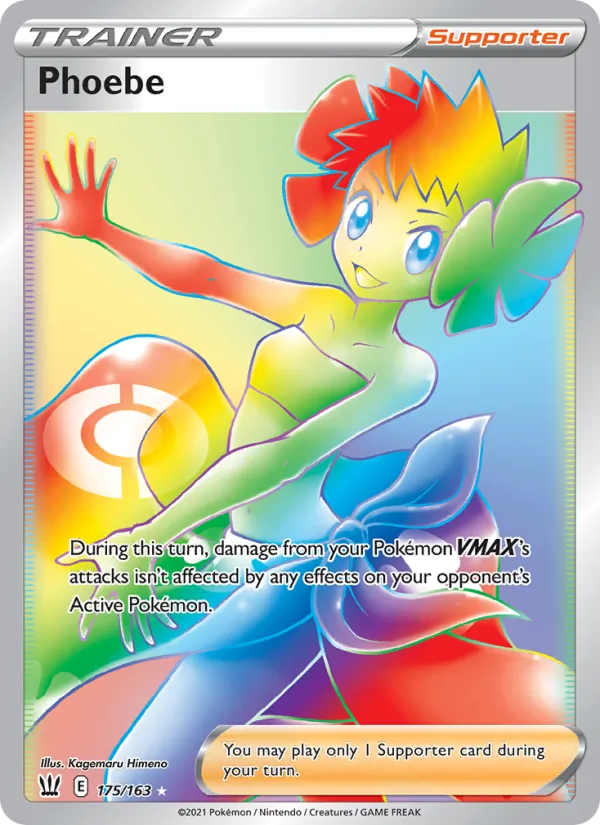 Phoebe, Battle Styles 175/163