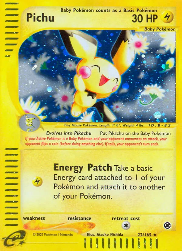 Pichu, Expedition Base Set 022/165