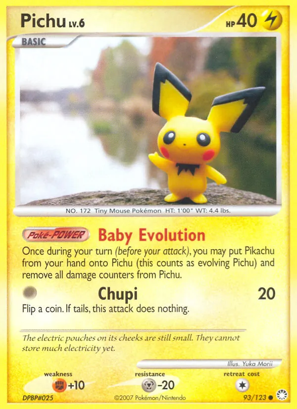 Pichu, Mysterious Treasures 093/123