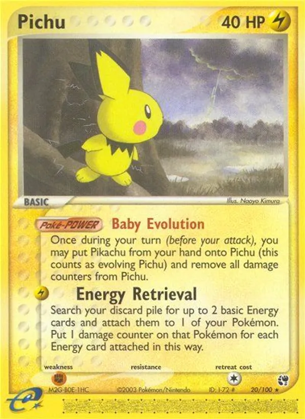 Pichu, Sandstorm 020/100