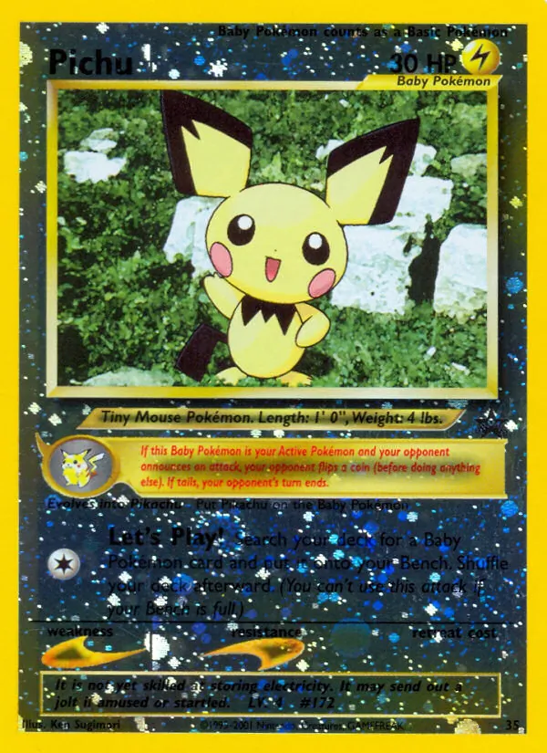 Pichu, Wizards of the Coast Promos 035/053