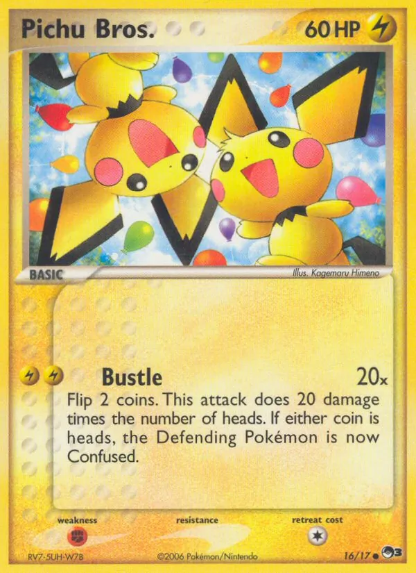 Pichu Bros., POP Series 3 016/017