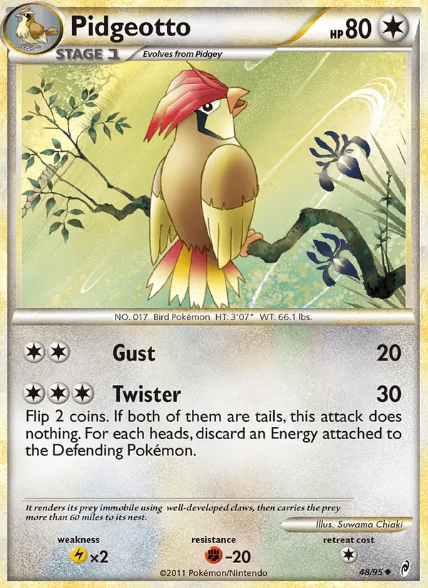 Pidgeotto, Call of Legends 048/095