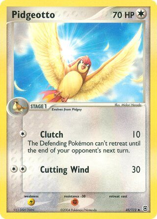 Pidgeotto, WC Deck 2006 (Eeveelutions) 045/112