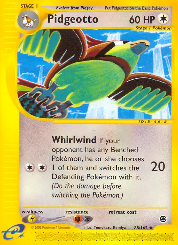 Pidgeotto, Expedition Base Set 088/165