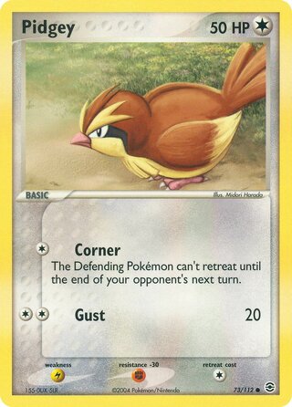 Pidgey, WC Deck 2006 (Eeveelutions) 073/112