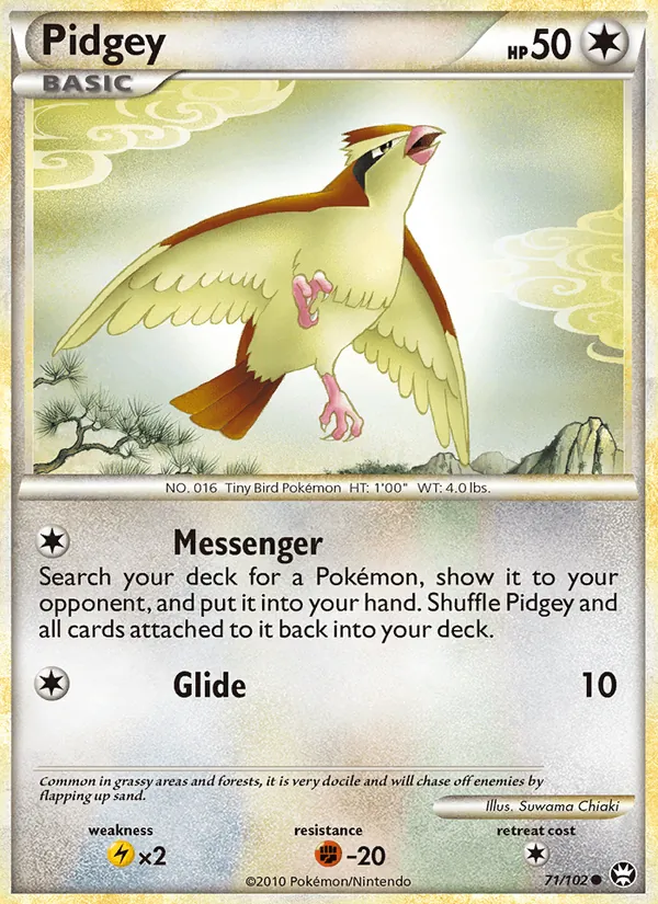 Pidgey, Triumphant 071/102