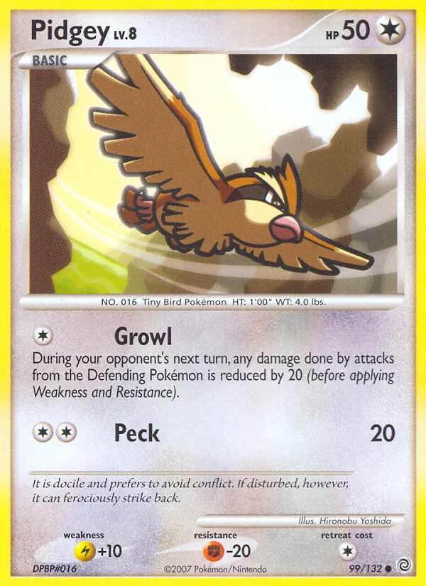 Pidgey, Secret Wonders 099/132