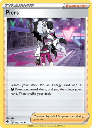 Piers, Battle Academy 2022 (Eevee) 165/189