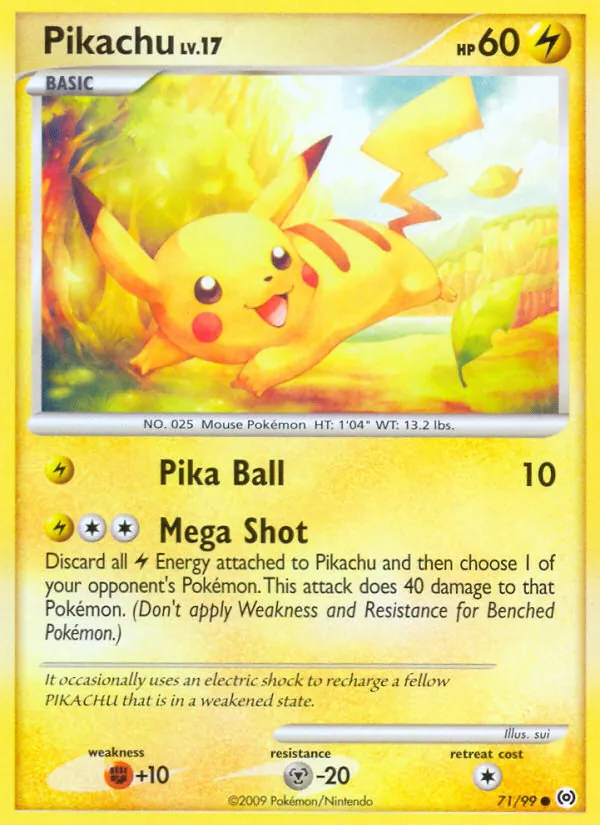 Pikachu, Arceus 071/099