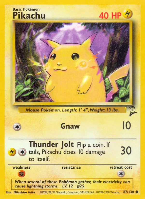 Pikachu, Base Set 2 087/130