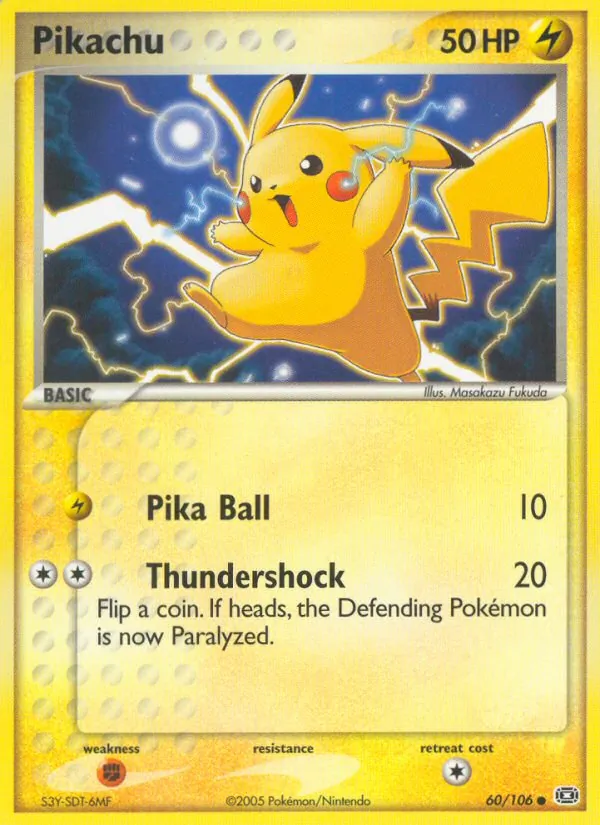 Pikachu, Emerald 060/106