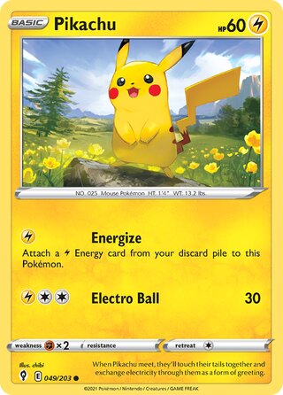 Pikachu, Trick or Trade 2022 049/203