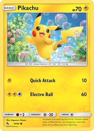 Pikachu, Battle Academy 2020 (Pikachu) 019/068