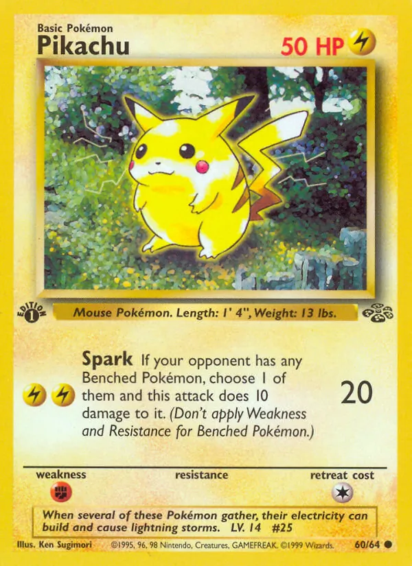 Pikachu, Jungle 060/064