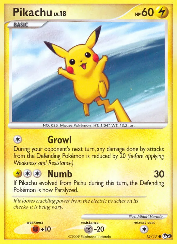 Pikachu, POP Series 9 015/017