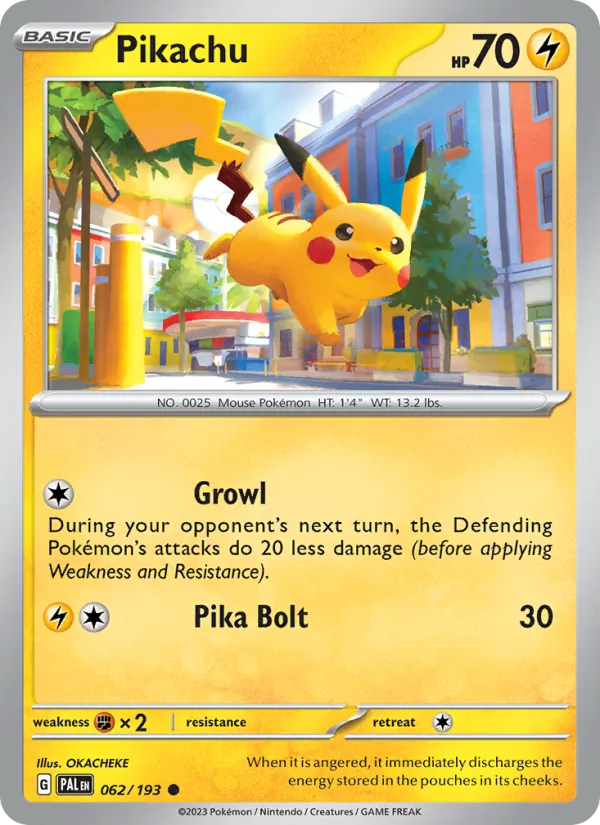 Pikachu, Paldea Evolved 062/193