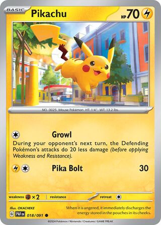 Pikachu, Trick or Trade 2024 018/091