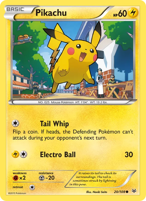 Pikachu, Roaring Skies 020/108