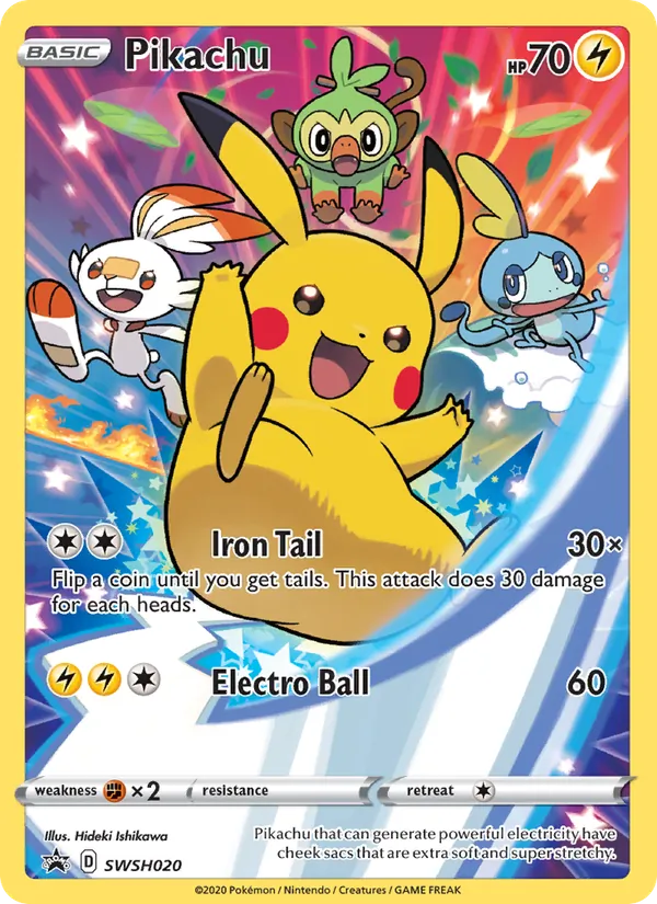 Pikachu, SWSH Black Star Promos SWSH020/307