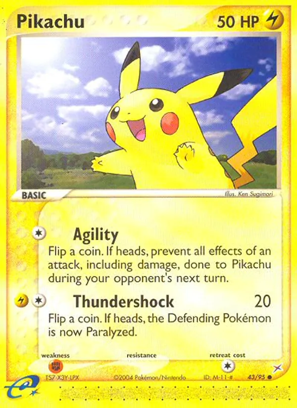 Pikachu, Team Magma vs Team Aqua 043/095