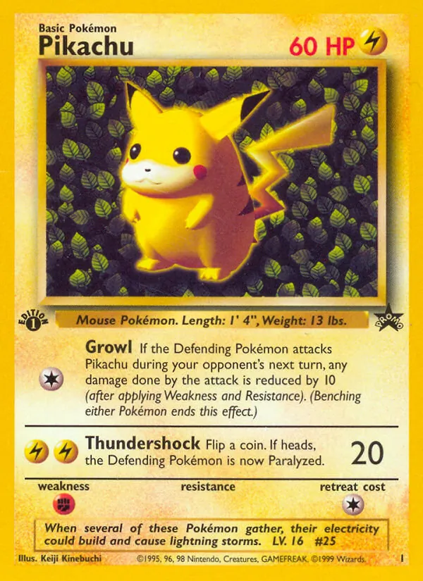 Pikachu, Wizards of the Coast Promos 001/053
