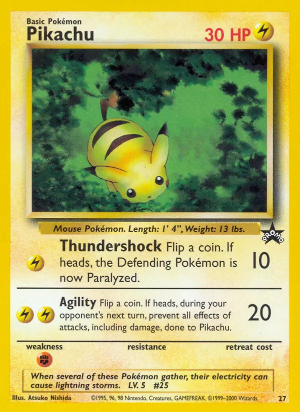 Pikachu, Wizards of the Coast Promos 027/053