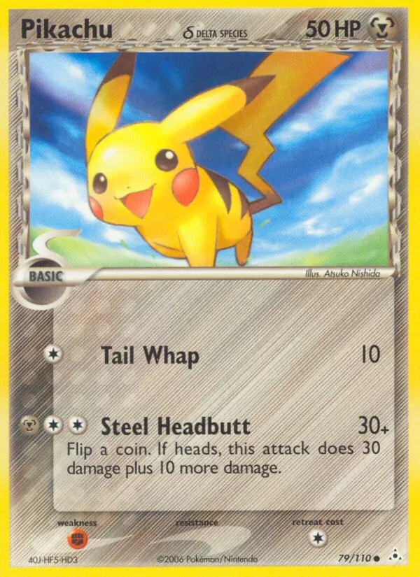 Pikachu δ, Holon Phantoms 079/110
