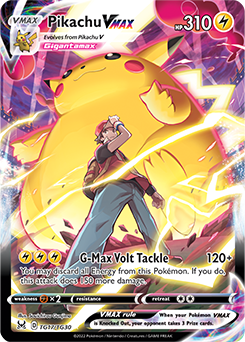 Pikachu VMAX, Lost Origin Trainer Gallery TG17/30