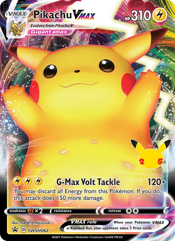 Pikachu VMAX, SWSH Black Star Promos SWSH062/307