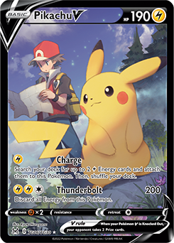 Pikachu V, Lost Origin Trainer Gallery TG16/30