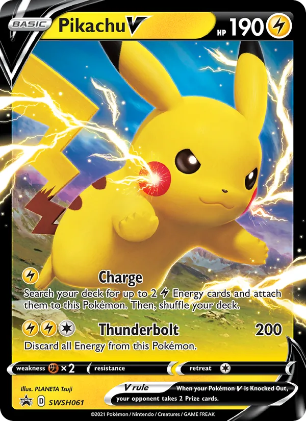 Pikachu V, SWSH Black Star Promos SWSH061/307