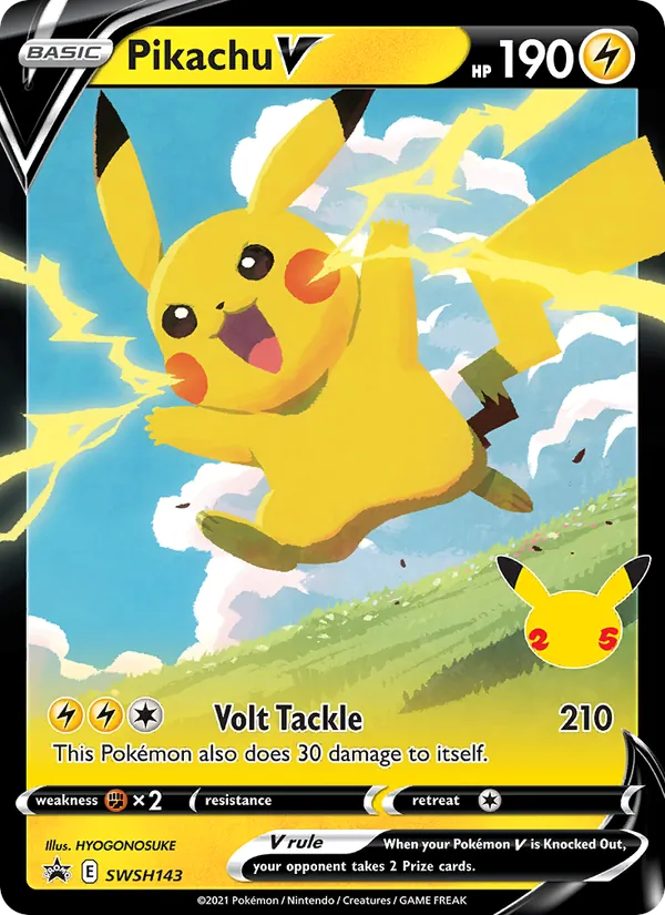Pikachu V, SWSH Black Star Promos SWSH143/307