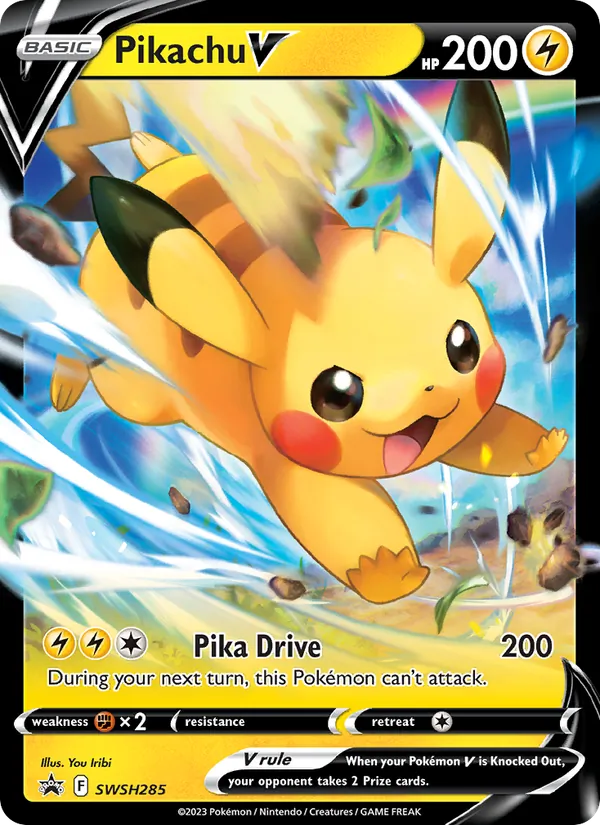 Pikachu V, SWSH Black Star Promos SWSH285/307