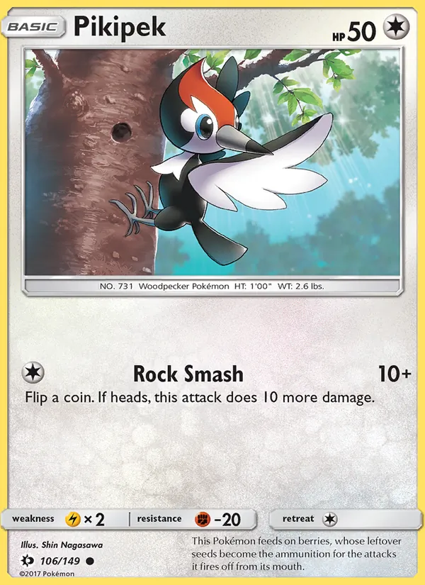 Pikipek, Sun & Moon 106/149