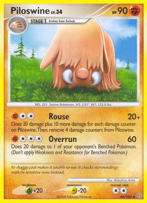 Piloswine, Stormfront 046/100