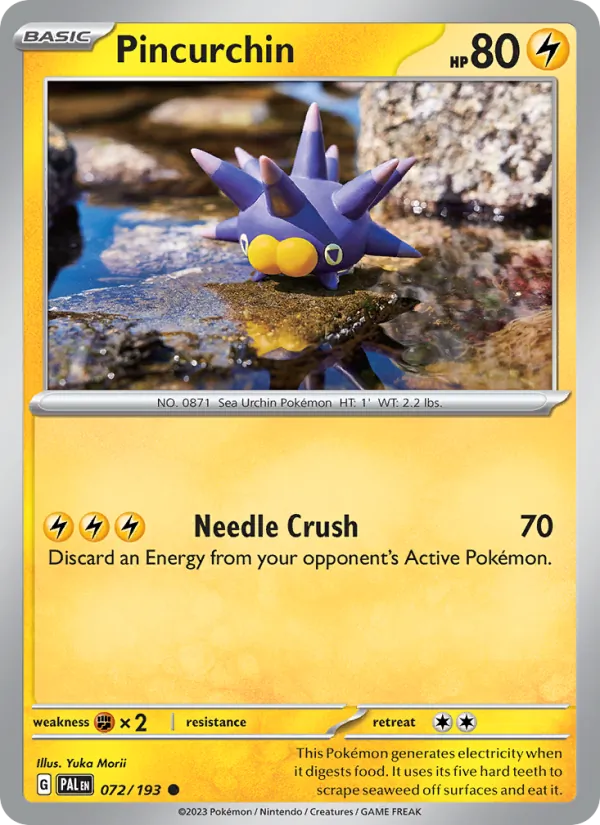 Pincurchin, Paldea Evolved 072/193