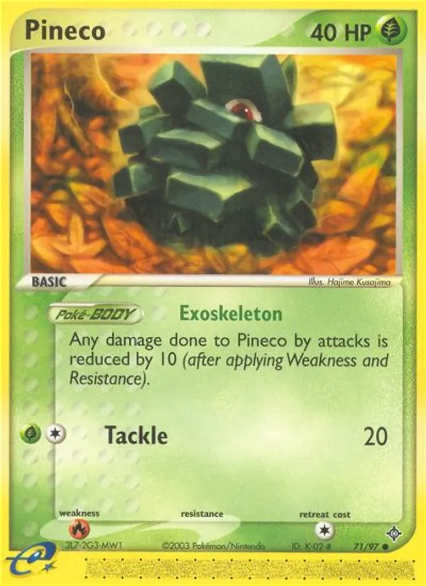 Pineco, Dragon 071/097