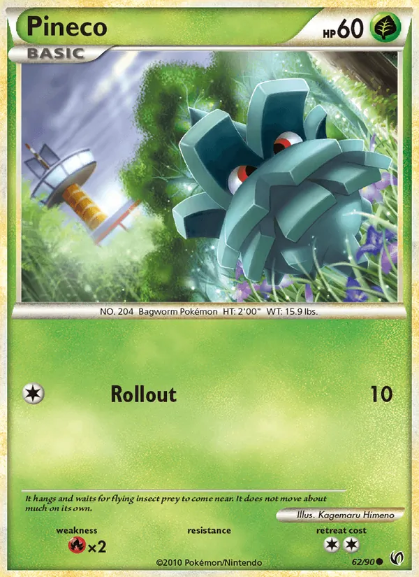 Pineco, Undaunted 062/090