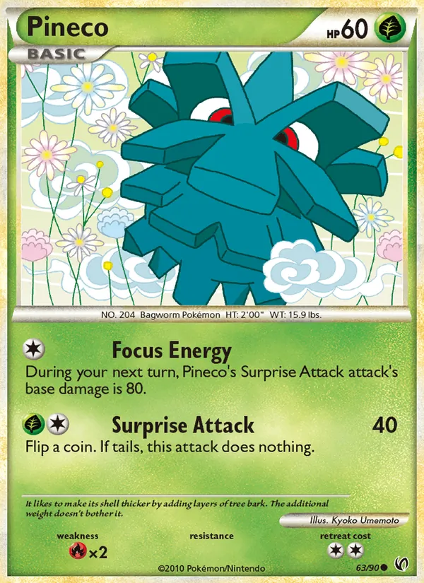 Pineco, Undaunted 063/090